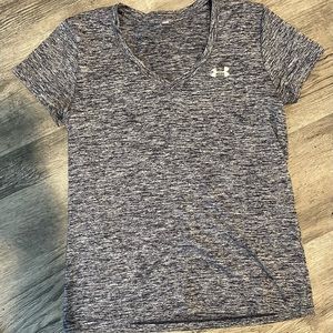 UA Navy Blue V Neck